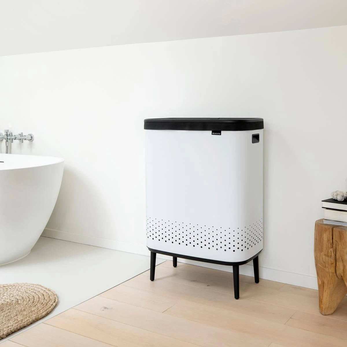 Brabantia Bo Hi Wasbox 2 X 45 L - White 14 Brabantia Bo Hi Wasbox 2 X 45 L - White - Afbeelding 12