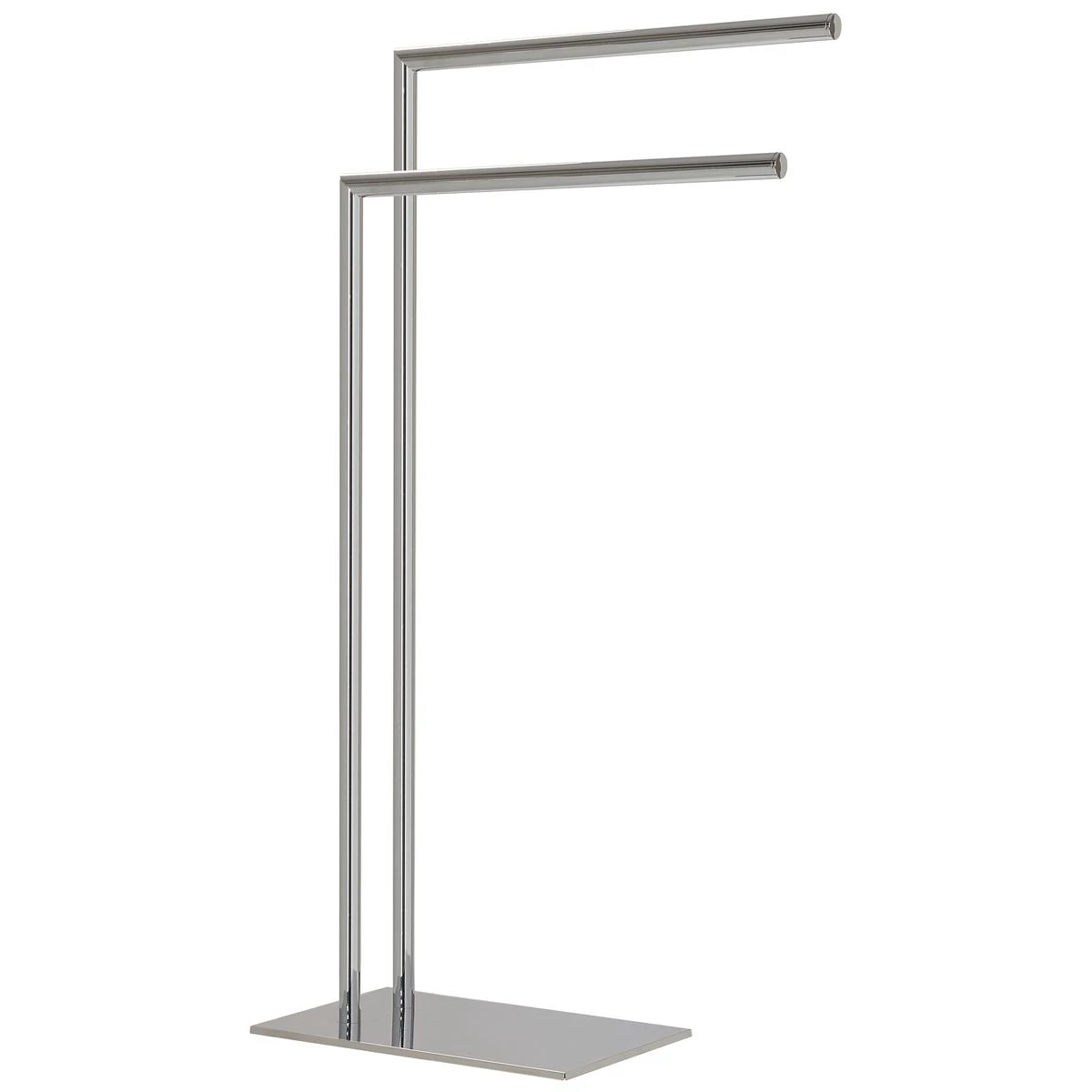 Sealskin Tube Vrijstaand 2-armig Handdoekrek - Chroom 7 Sealskin Tube Vrijstaand 2-armig Handdoekrek - Chroom - Afbeelding 5