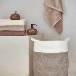 Aquanova Osman Wasmand Large - Nougat -Meubels Voor Thuis 9457927