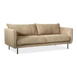 By FonQ Ribbon 3-zitsbank - Mink - Rib -Meubels Voor Thuis 9460470