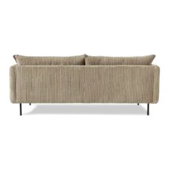 By FonQ Ribbon 3-zitsbank - Mink - Rib -Meubels Voor Thuis 9460474