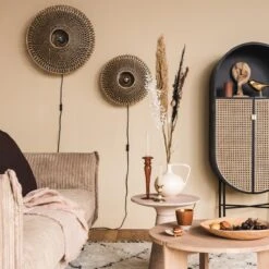 By FonQ Ribbon 3-zitsbank - Mink - Rib -Meubels Voor Thuis 9460493