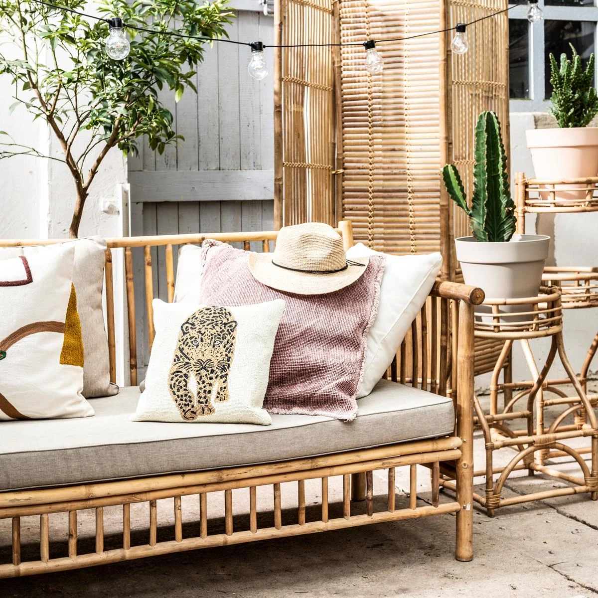 Exotan Bamboo Bank - 2-zits 5 Exotan Bamboo Bank - 2-zits - Afbeelding 3