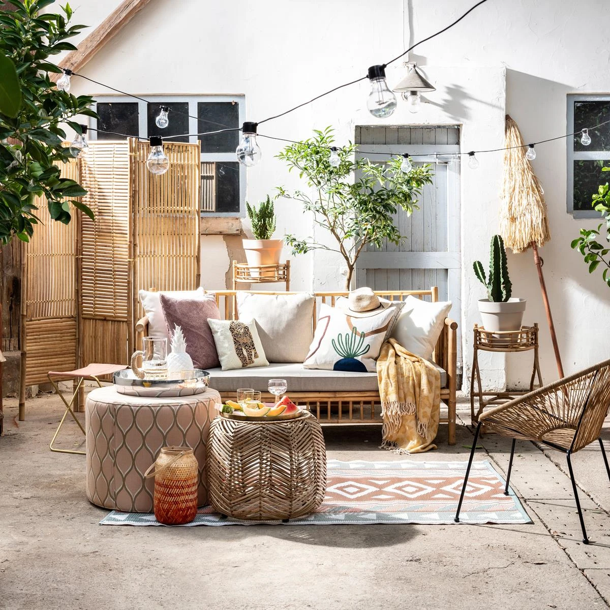 Exotan Bamboo Bank - 2-zits 6 Exotan Bamboo Bank - 2-zits - Afbeelding 4