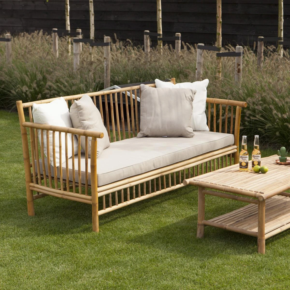 Exotan Bamboo Bank - 2-zits 15 Exotan Bamboo Bank - 2-zits - Afbeelding 13