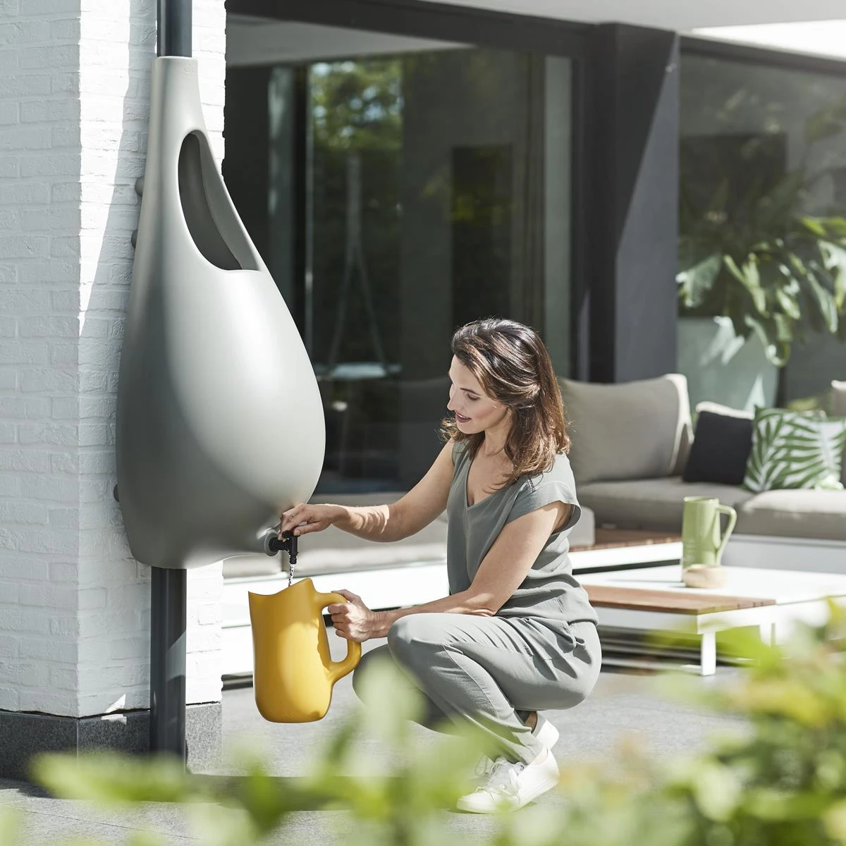 Elho Pure Raindrop Regenton 70 L 8 Elho Pure Raindrop Regenton 70 L - Afbeelding 6