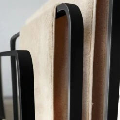 Yamazaki Tower Handdoekhouder - Zwart -Meubels Voor Thuis 9462786