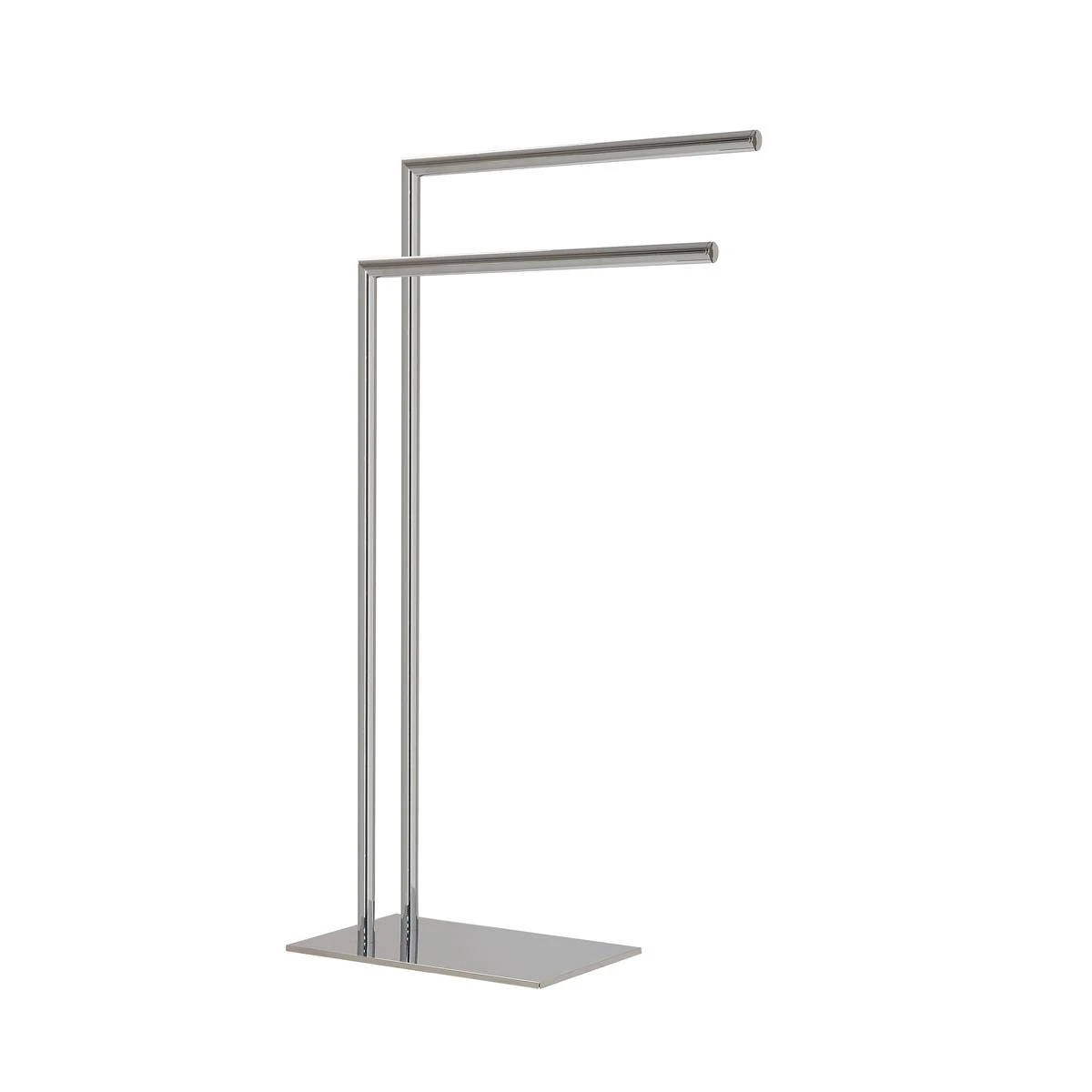 Sealskin Tube Vrijstaand 2-armig Handdoekrek - Chroom 5 Sealskin Tube Vrijstaand 2-armig Handdoekrek - Chroom - Afbeelding 3