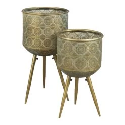 Dutchbone Botanique Bloempot Met Standaard -Meubels Voor Thuis 9467412