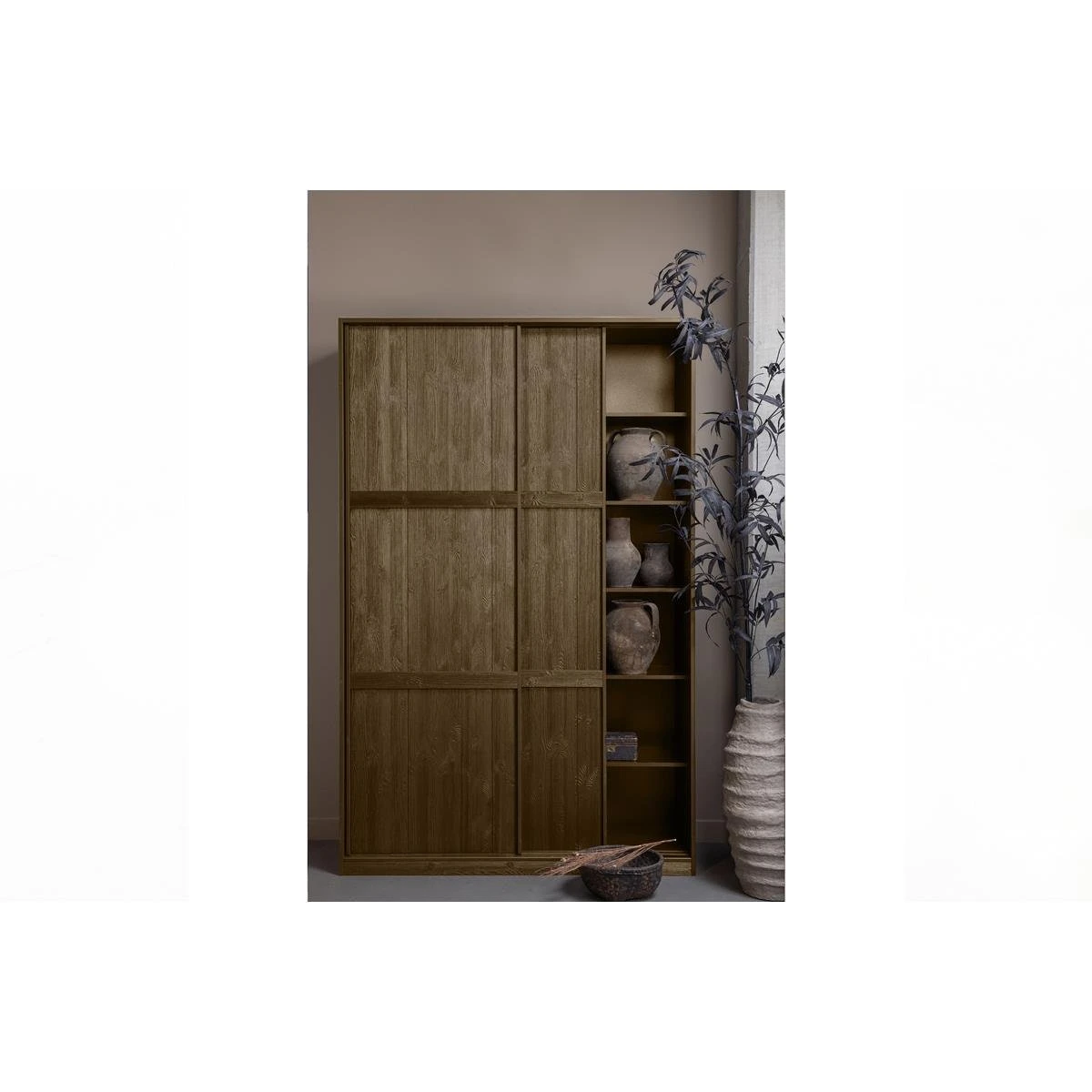 BePureHome Katoi Opbergkast - Geborsteld Grenen - Umber - 215x139x44 4 BePureHome Katoi Opbergkast - Geborsteld Grenen - Umber - 215x139x44 - Afbeelding 2