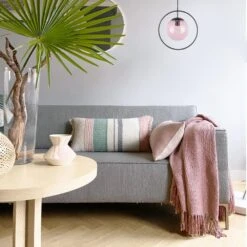 Malagoon Double Faced Gerecycled Wol Plaid 170 X 131 Cm -Meubels Voor Thuis 9469071