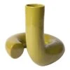 HKliving HK Objects Vaas - Glossy Olive -Meubels Voor Thuis 9470026