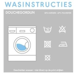 Sealskin Double Douchegordijn -Meubels Voor Thuis 9470295