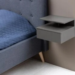 By FonQ Basic Zoey Nachtkastje - Grijs 19 By FonQ Basic Zoey Nachtkastje - Grijs -Meubels Voor Thuis 9470436