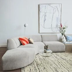 HKliving Striped Velvet Sierkussen 40 X 60 Cm -Meubels Voor Thuis 9470592