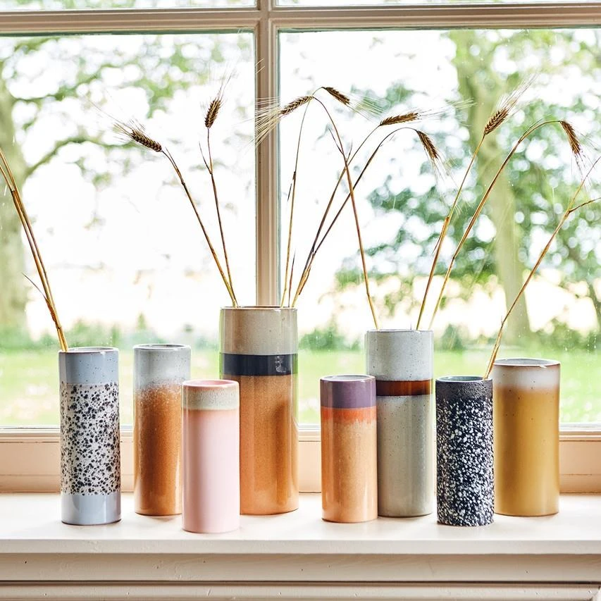 HKliving 70's Vaas - Maat S - Jupiter 4 HKliving 70's Vaas - Maat S - Jupiter - Afbeelding 2