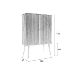 Zuiver Barbier Buffetkast -Meubels Voor Thuis 9471577