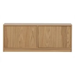 Vtwonen Modulair Onderkast - Eikenhout Veneer - Naturel - 44x110x40 -Meubels Voor Thuis 9472145