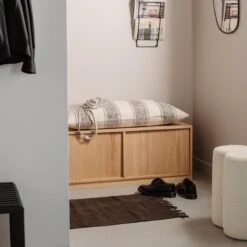 Vtwonen Modulair Onderkast - Eikenhout Veneer - Naturel - 44x110x40 -Meubels Voor Thuis 9472161