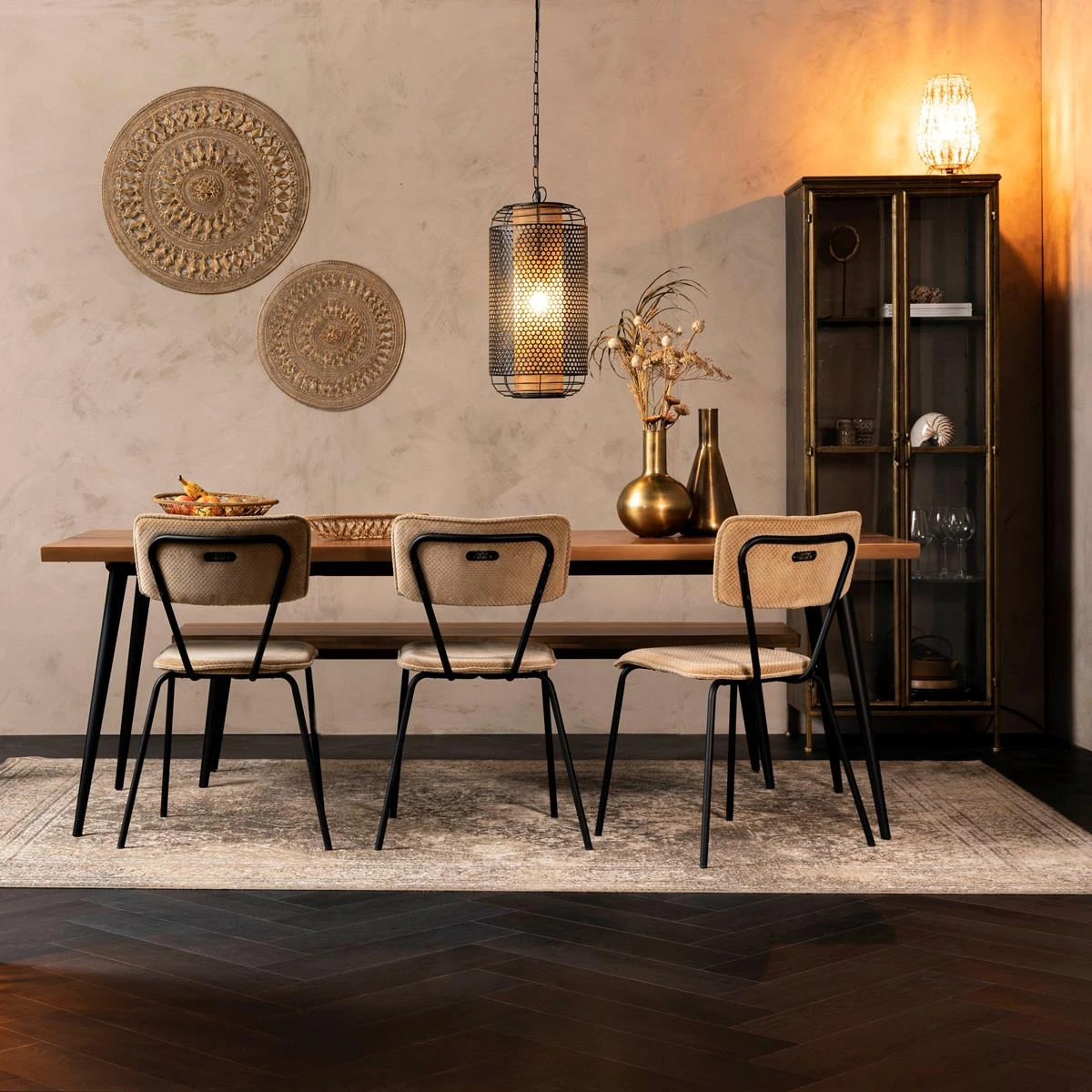 Dutchbone Rugged Vloerkleed 200 X 300 Cm - Bruin 10 Dutchbone Rugged Vloerkleed 200 X 300 Cm - Bruin - Afbeelding 8