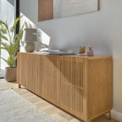 Kave Home Dressoir Beyla In Eiken -Meubels Voor Thuis 9473344