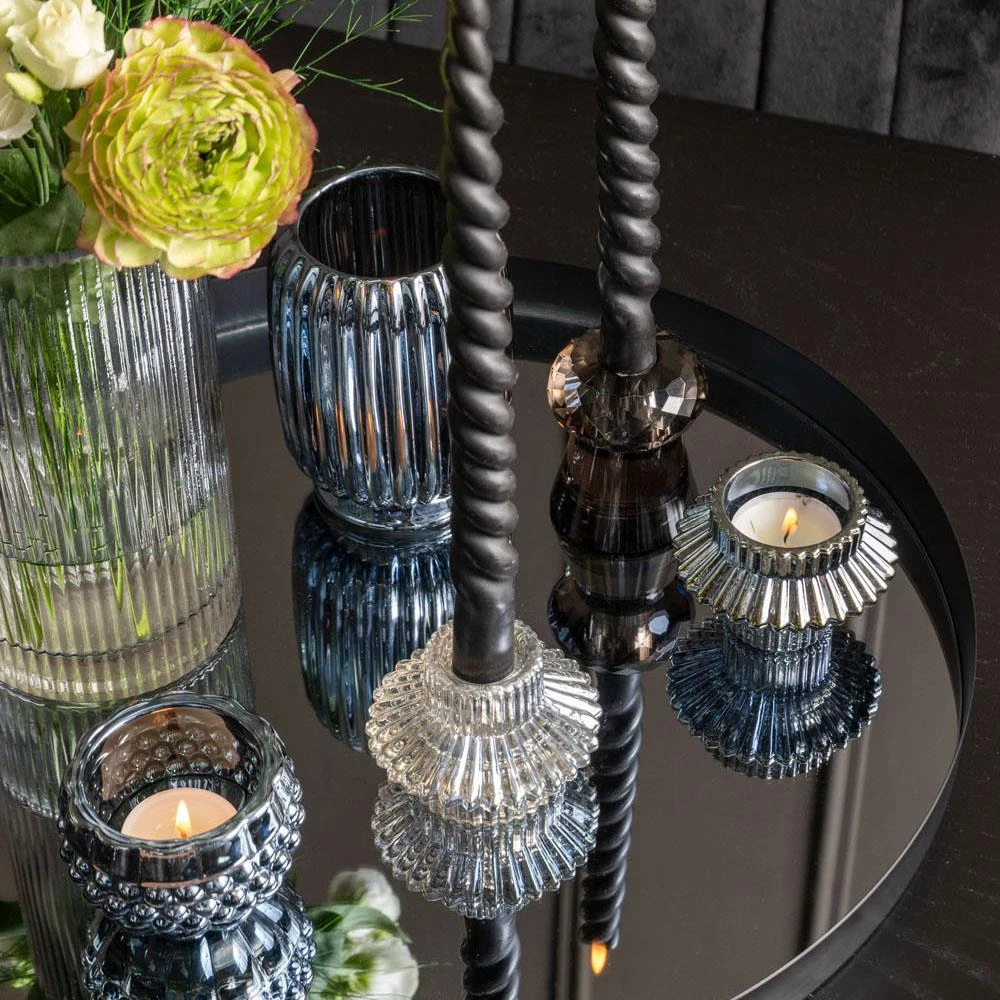 Present Time Allure Straight Vaas - Donkergrijs 5 Present Time Allure Straight Vaas - Donkergrijs - Afbeelding 3