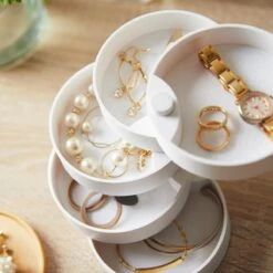 Yamazaki Tosca Sieradendoos - Wit -Meubels Voor Thuis 9475608