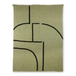 HKliving Plaid 130 X 170 Cm - Pistachio -Meubels Voor Thuis 9475738