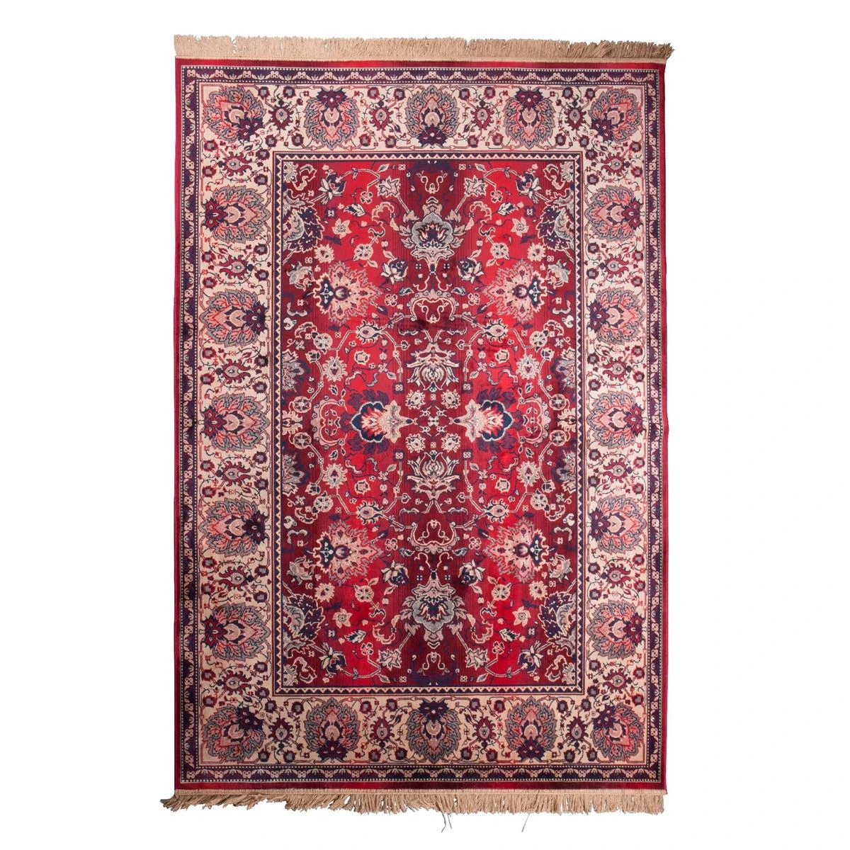 Dutchbone Bid Vloerkleed 200 X 300 Cm - Rood 3 Dutchbone Bid Vloerkleed 200 X 300 Cm - Rood