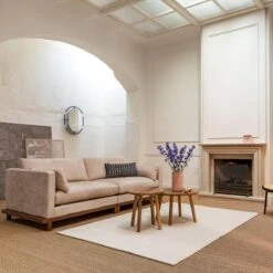 Zuiver Blossom 3-zitsbank - Sand -Meubels Voor Thuis 9478662