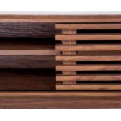 Beliani - TOLEDO - TV-meubel - Donkere Houtkleur - MDF -Meubels Voor Thuis 9479736