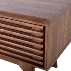 Beliani - TOLEDO - TV-meubel - Donkere Houtkleur - MDF -Meubels Voor Thuis 9479739