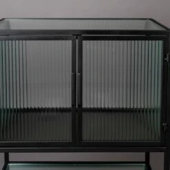 Dutchbone Boli Opbergkast - Zwart -Meubels Voor Thuis 9481895