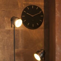 Karlsson Charm Wandklok Ø 45 Cm - Zwart -Meubels Voor Thuis 9482658