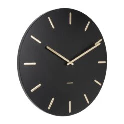 Karlsson Charm Wandklok Ø 45 Cm - Zwart -Meubels Voor Thuis 9482662