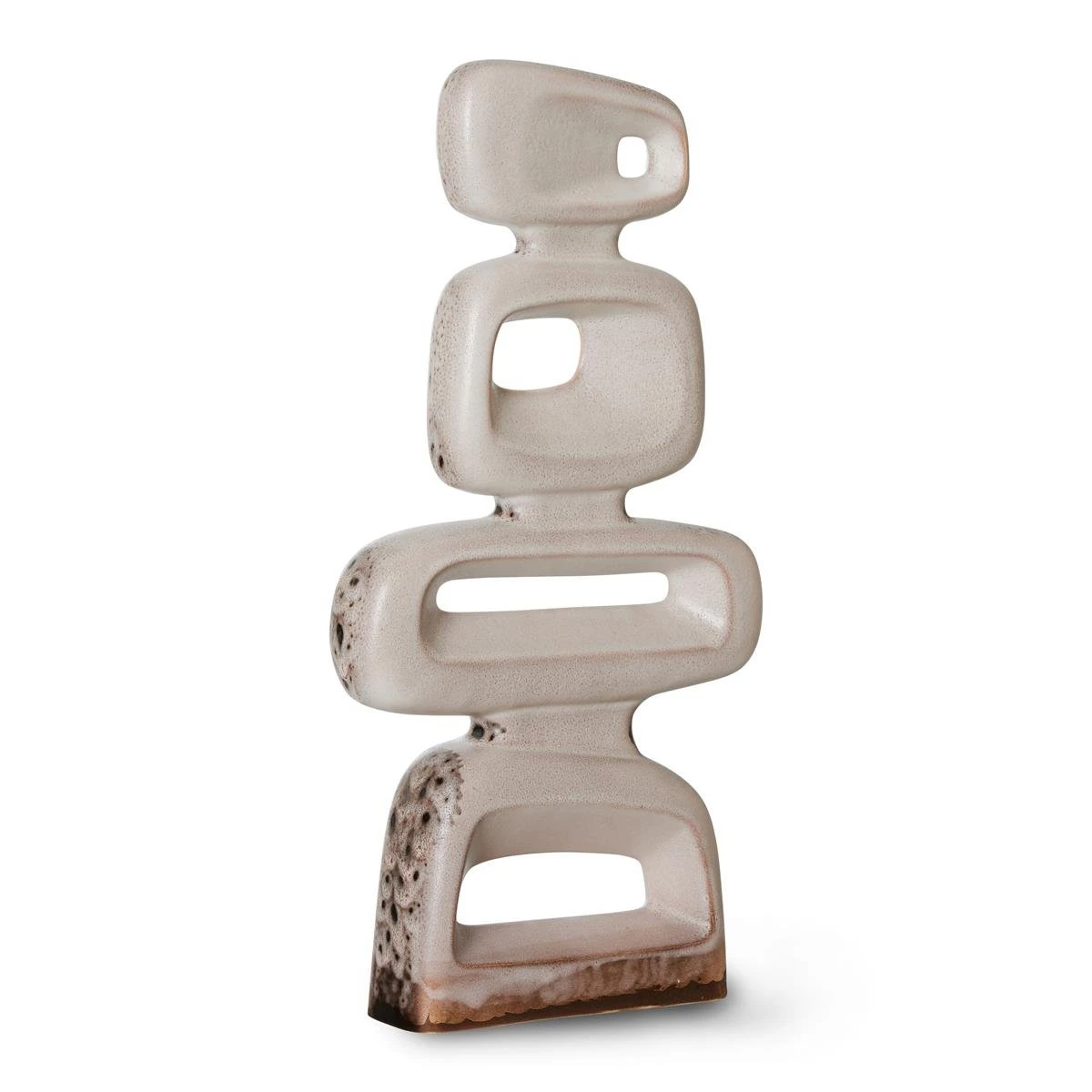 HKliving Sculpture Ornament - Reactive Brown 8 HKliving Sculpture Ornament - Reactive Brown - Afbeelding 6