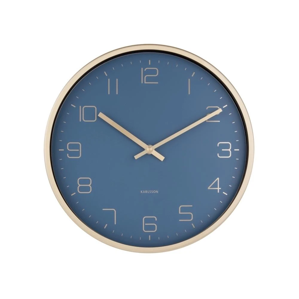 Karlsson Gold Elegance Wandklok Ø 30 Cm 4 Karlsson Gold Elegance Wandklok Ø 30 Cm - Afbeelding 2