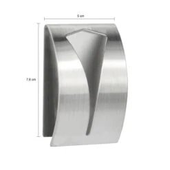 QUVIO Handdoekenhouder Zelfklevend RVS - Set Van 2 -Meubels Voor Thuis 9485210