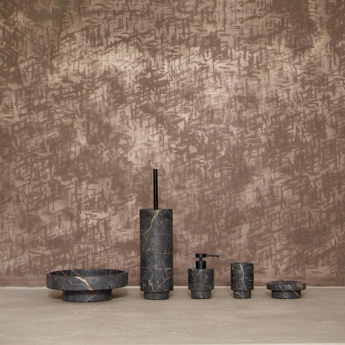 Aquanova Porto Tandenborstelhouder - Zwart 7 Aquanova Porto Tandenborstelhouder - Zwart - Afbeelding 5