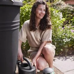 Elho Green Basics Plus Regenton 200 L - Zwart 9 Elho Green Basics Plus Regenton 200 L - Zwart -Meubels Voor Thuis 9486761