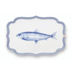 Pip Studio Rechthoekig Dienblad - Royal - Wit - 26x18cm