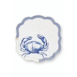 Pip Studio Vierkanten Dienblad - Royal - Wit - 24x24cm -Meubels Voor Thuis 9487362