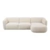 By FonQ Soft Chaise Longue Rechts - Crème 1 By FonQ Soft Chaise Longue Rechts - Crème -Meubels Voor Thuis 9487504
