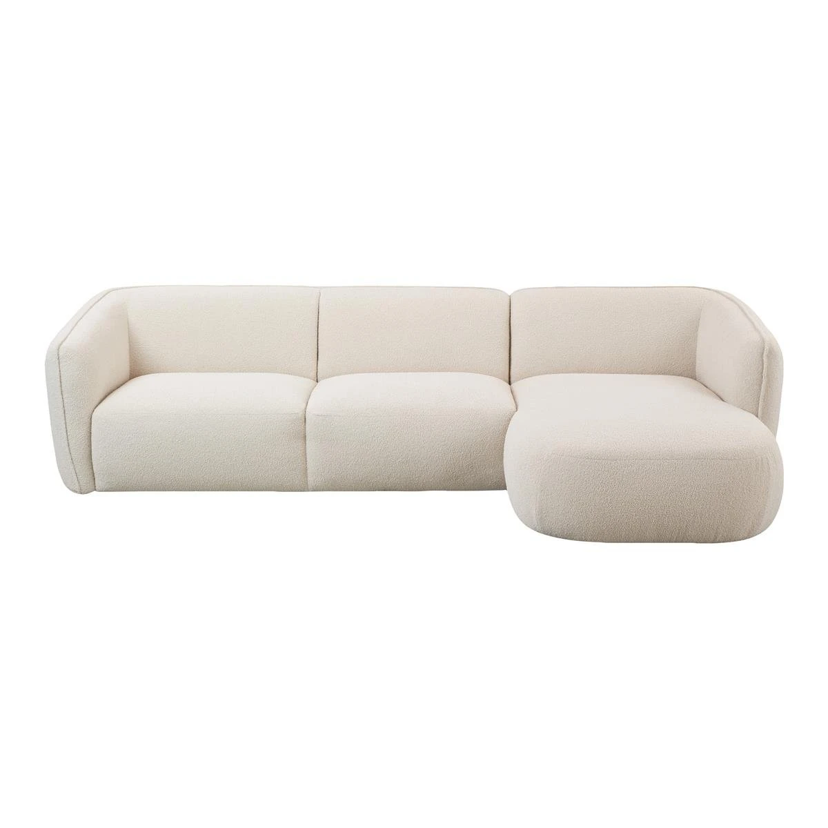 By FonQ Soft Chaise Longue Rechts - Crème 2 By FonQ Soft Chaise Longue Rechts - Crème