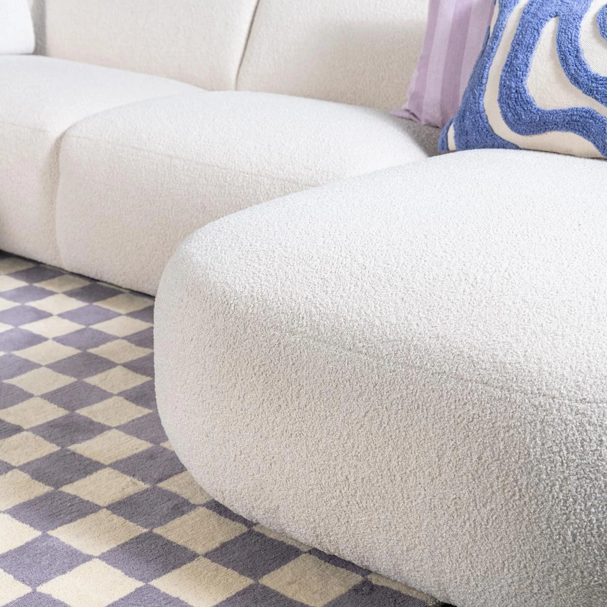 By FonQ Soft Chaise Longue Rechts - Crème 11 By FonQ Soft Chaise Longue Rechts - Crème - Afbeelding 10