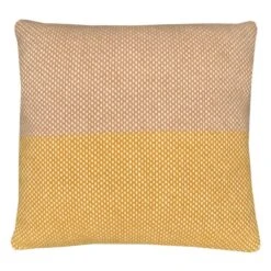 Malagoon Festivity Wool Sierkussen - Yellow Naturel -Meubels Voor Thuis 9487659