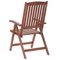 Beliani-TOSCANA-Bistroset Voor 2-Donkere Houtkleur |Taupe-Acaciahout -Meubels Voor Thuis 9487786