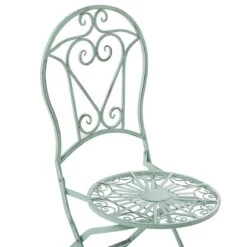 Beliani - TRENTO - Bistroset Voor 2 - Groen - Metaal -Meubels Voor Thuis 9487803