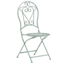 Beliani - TRENTO - Bistroset Voor 2 - Groen - Metaal -Meubels Voor Thuis 9487808