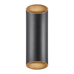 Nordlux Nico Wandlamp - Rond - Zwart -Meubels Voor Thuis 9489084